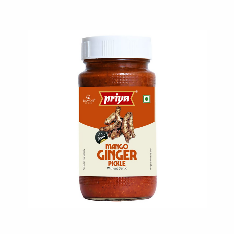 Priya Mango Ginger Pickle Without Garlic | Grocsy