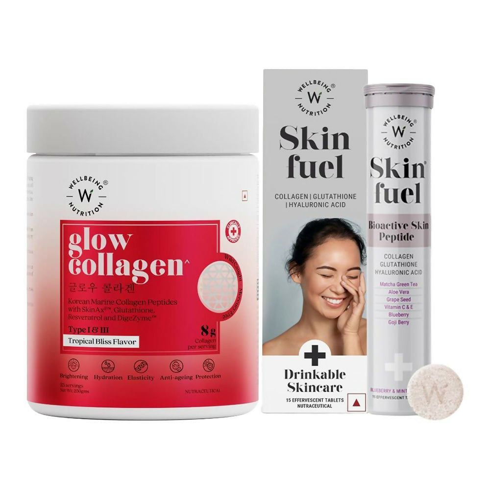 Wellbeing Nutrition Skin Renew Collagen Combo | Grocsy