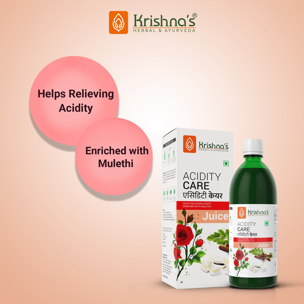 Krishna'S Herbal & Ayurveda Acidity Care Juice | Grocsy