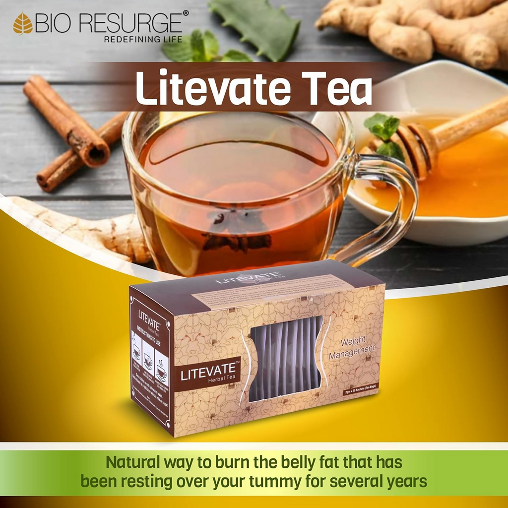Bio Resurge Life Litevate Herbal Green Tea | Grocsy