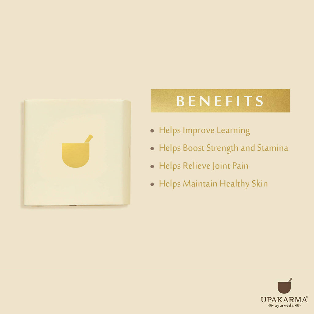 Upakarma Ayurveda Pure SJ Resin with Safed Musli & Pure SJ Resin with Gold Dust Combo | Grocsy