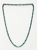 NVR Men's Green Rhodium-Plated Stainless Steel Chain | Grocsy
