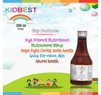 HealthBest Kidbest Multivitamin & Multimineral Syrup for Kids | Grocsy