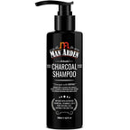 Man Arden Activated Charcoal Shampoo With Argan Oil | Grocsy