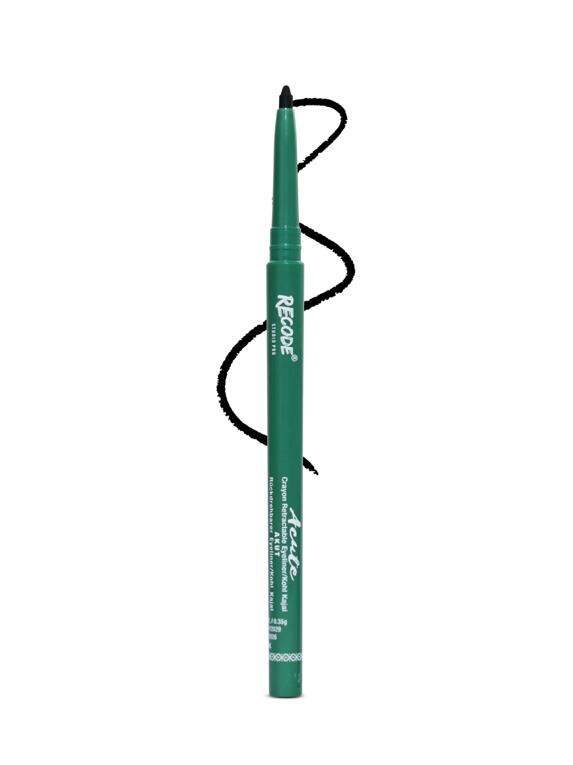 Recode Black Eyeliner Acute Kajal Pencil | Grocsy