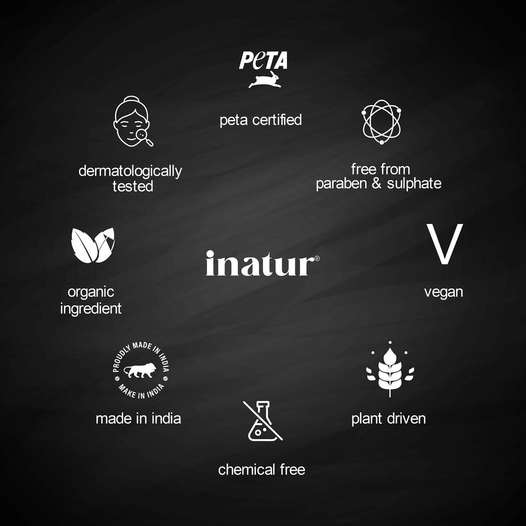 Inatur Charcoal Shower Gel | Grocsy