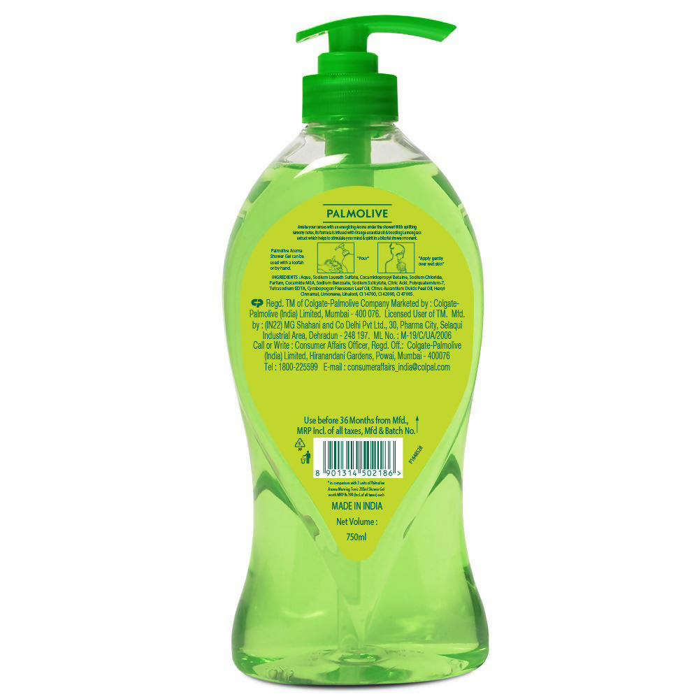 Palmolive Orange Essential Oil & Lemongrass Aroma Morning Boost Body Wash | Grocsy