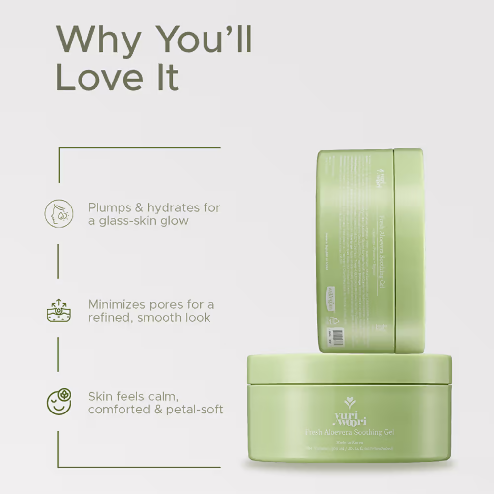 Yuri Woori Fresh Aloe Soothing Gel | Grocsy