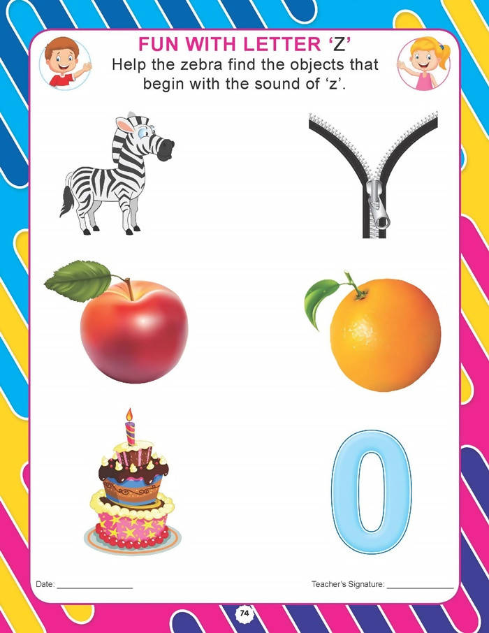Pre-Nursery English Book | Grocsy