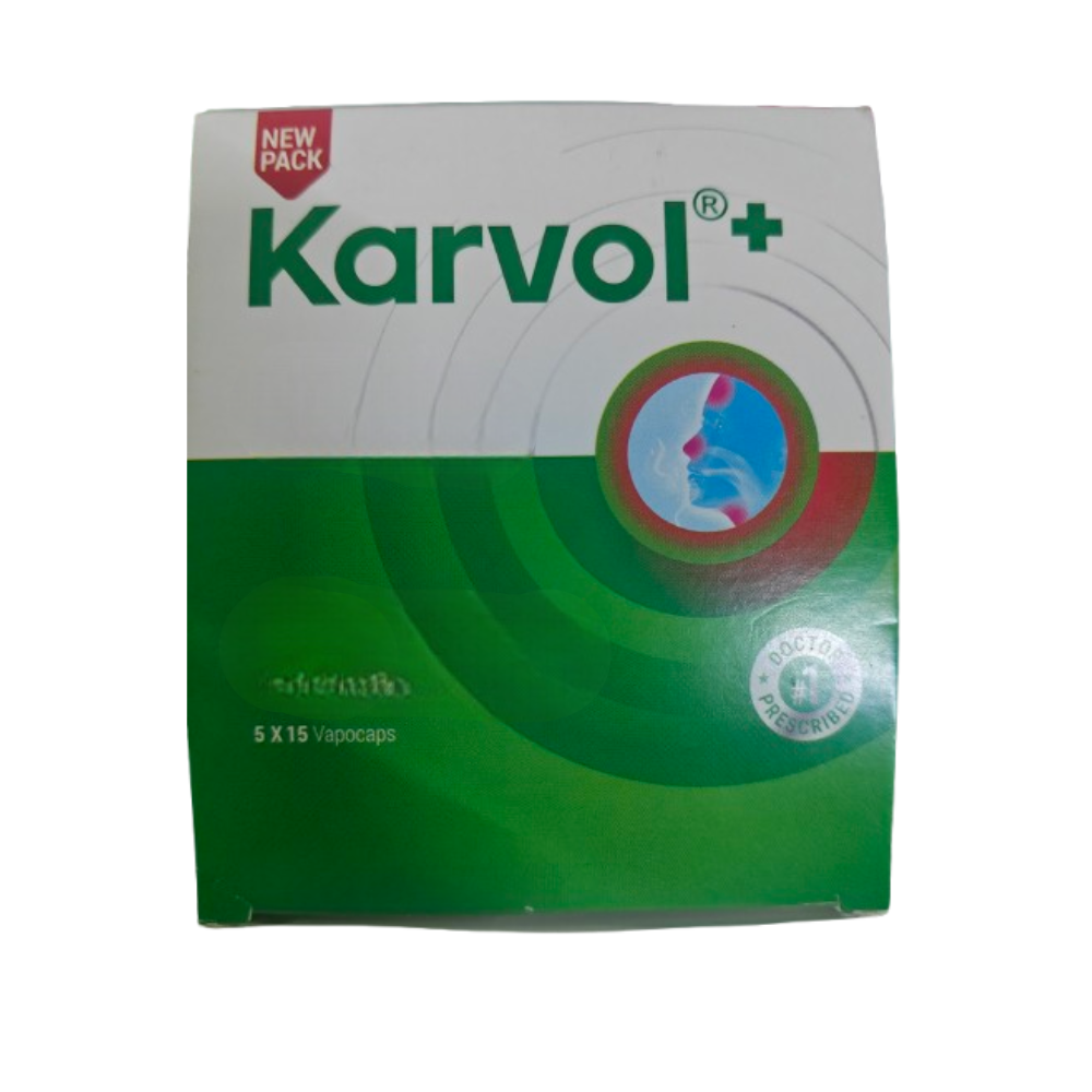 Indoco Remedies Karvol Plus Capsule | Grocsy