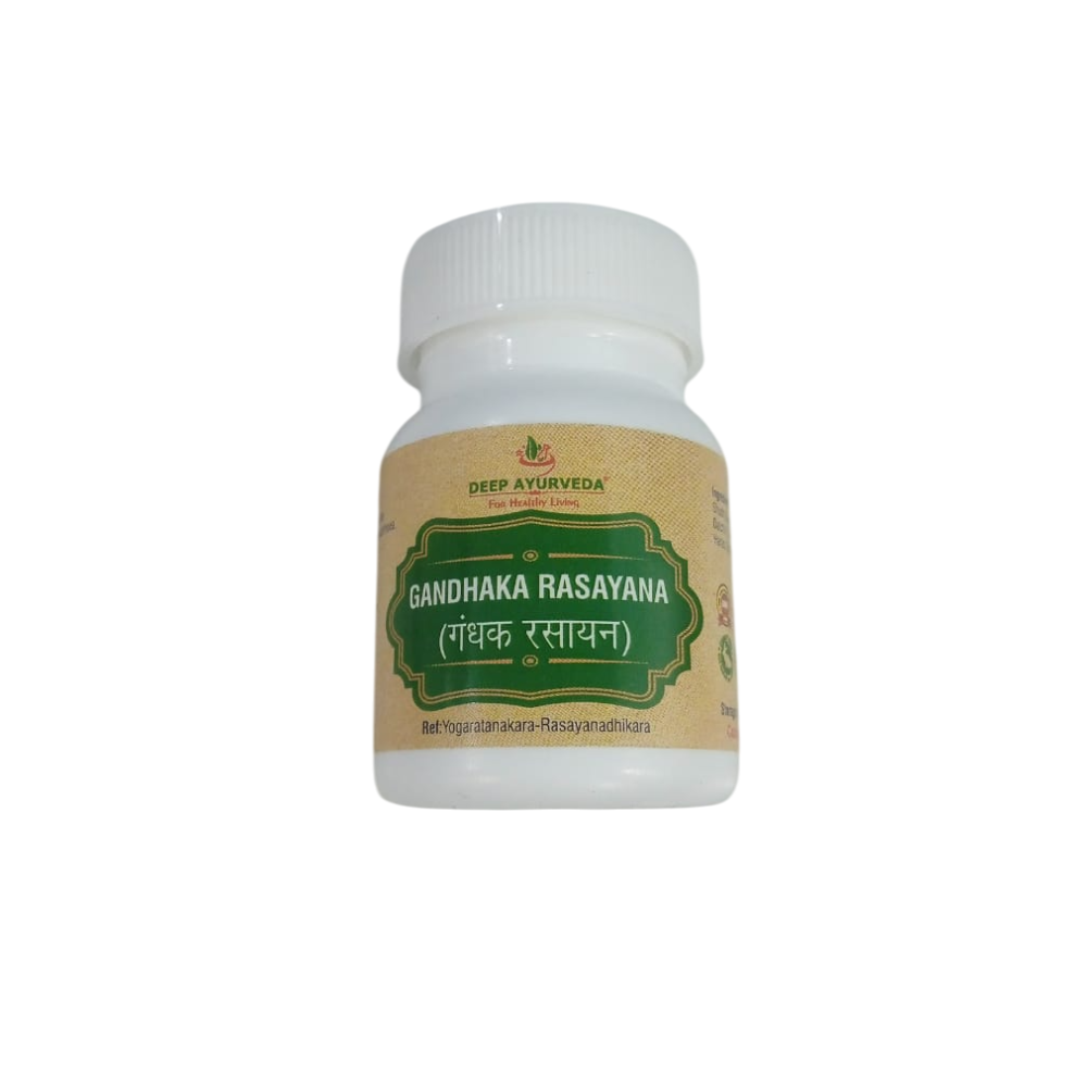 Deep Ayurveda Maha Gandhak Rasa Tablets | Grocsy