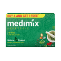 Medimix Ayurvedic Classic 18 Herbs Soap, 125 g (4 + 1 Offer Pack) | Grocsy