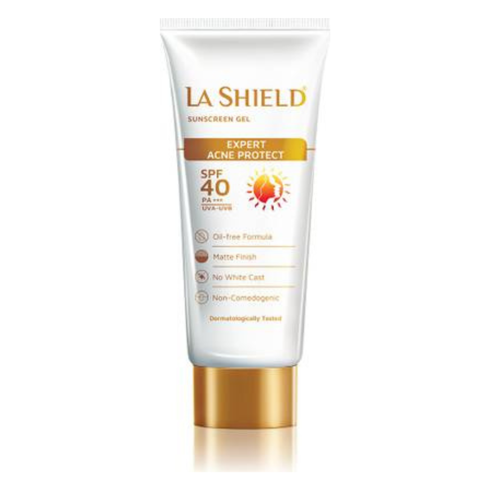 La Shield SPF 40 PA+++ Mineral Sunscreen Gel | Grocsy