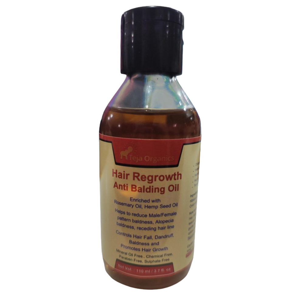 Teja Organics Advanced Anti Balding Hair Oil | Grocsy