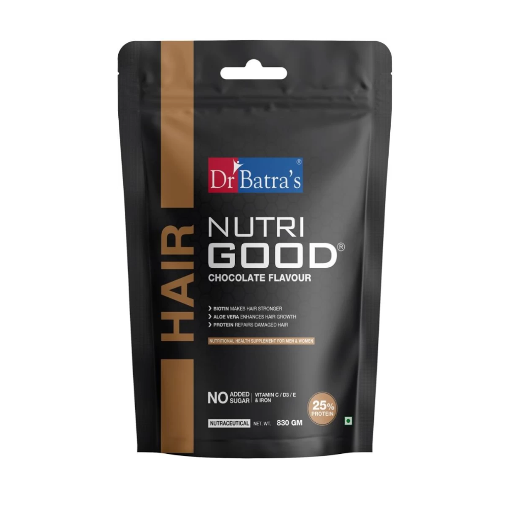 Dr. Batra's NutriGood For Hair Care - Chocolate Flavour | Grocsy