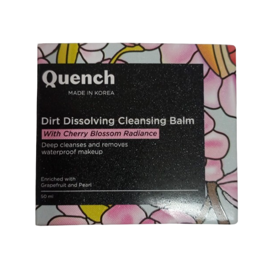 Quench Botanics Mon Cherry Dirt Dissolving Cleansing Balm - Korean Skincare | Grocsy