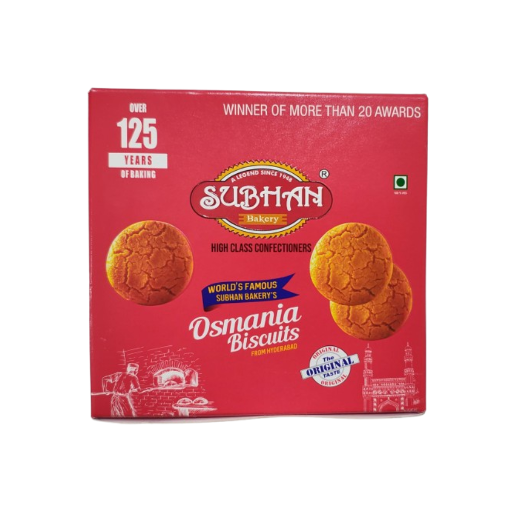 Subhan Bakery Osmania Biscuits | Premium Quality Tea Time Biscuits | Grocsy