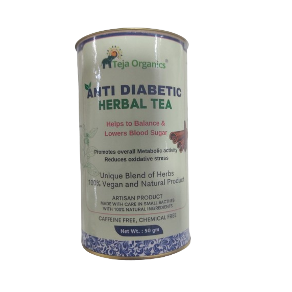 Teja Organics Diabetic Friendly Herbal Tea | Grocsy