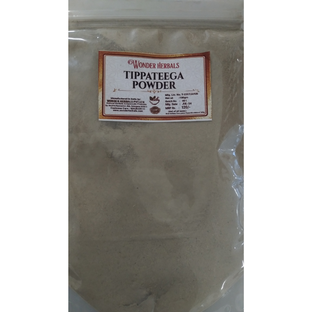 Wonder Herbals Thippa Theega (Giloy,Amrita,Guduchi) Powder | Grocsy