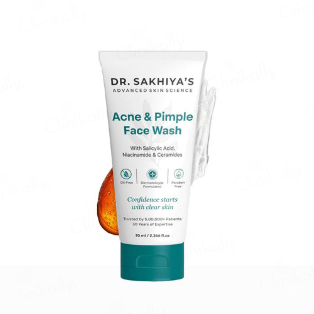 Dr.Sakhiya Acne & Pimple Face Wash | Grocsy