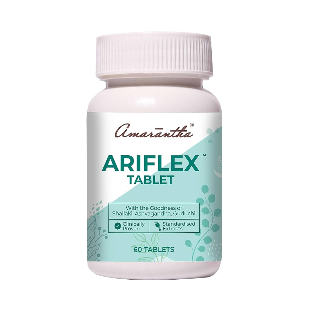 Amarantha Ayurvedic Ariflex Tablets | Grocsy