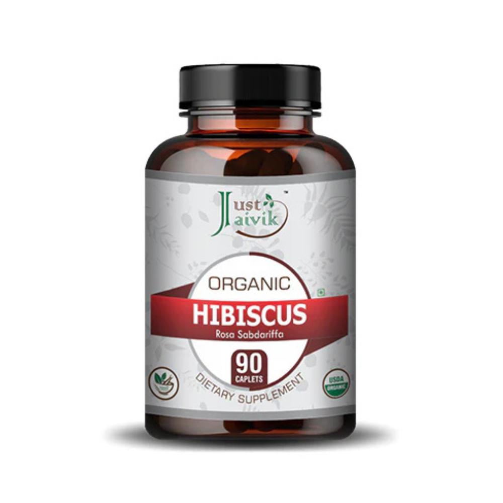 Just Jaivik Organic Hibiscus Tablets | Grocsy