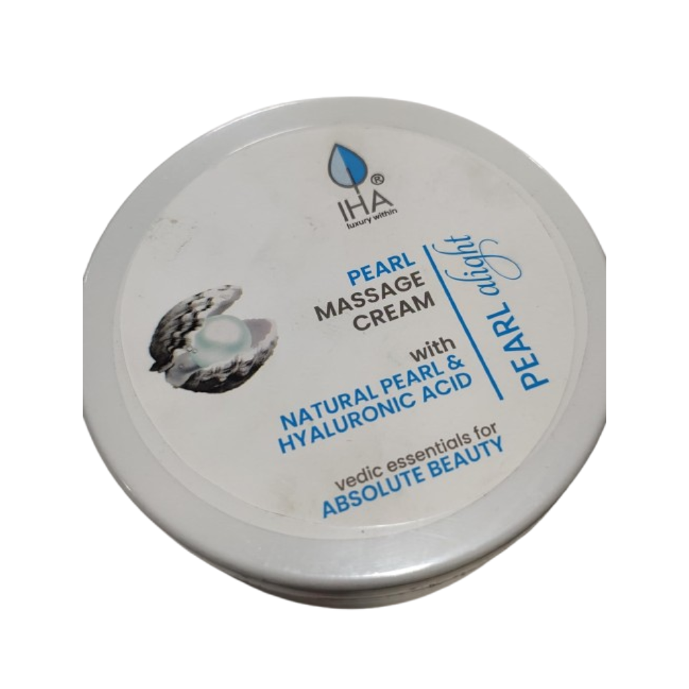 Iha Pearl Alight Face Massage Cream | Grocsy