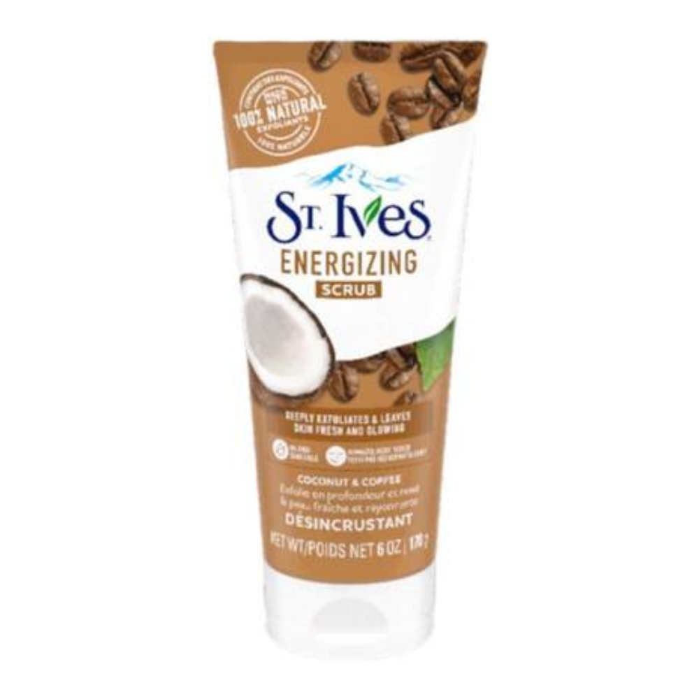 St. Ives Energizing Coconut & Coffee Scrub | Grocsy