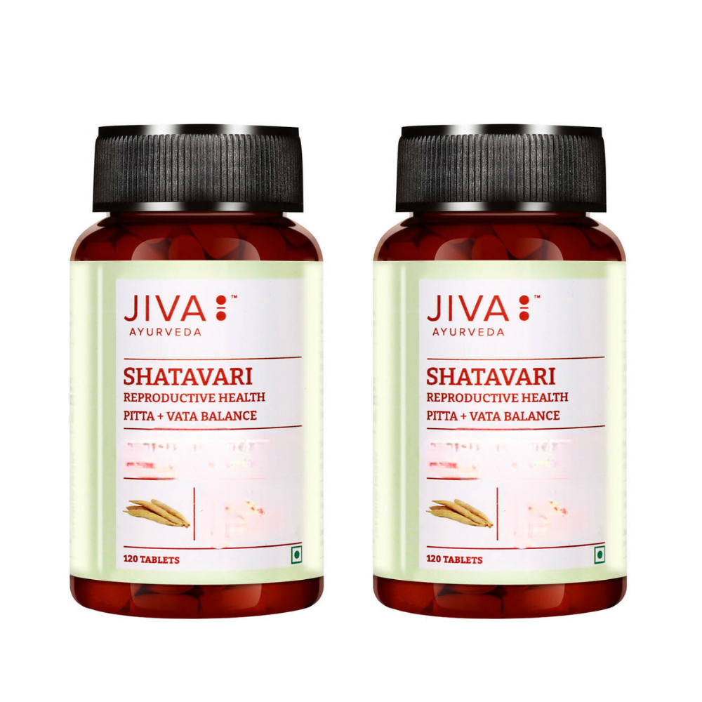 Jiva Ayurveda Shatavari Tablets | Grocsy