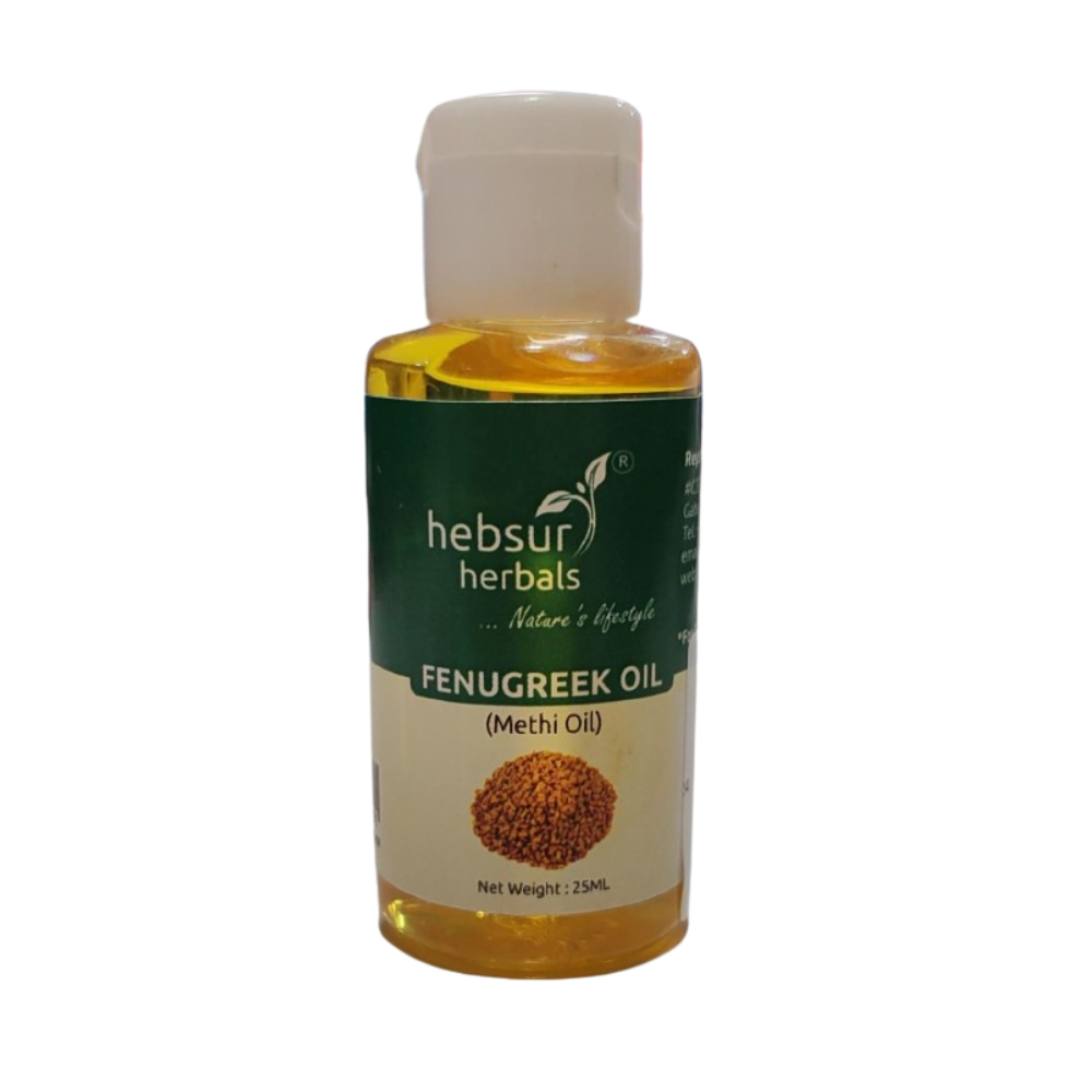 Hebsur Herbals Fenugreek Oil (Methi Oil) | Grocsy