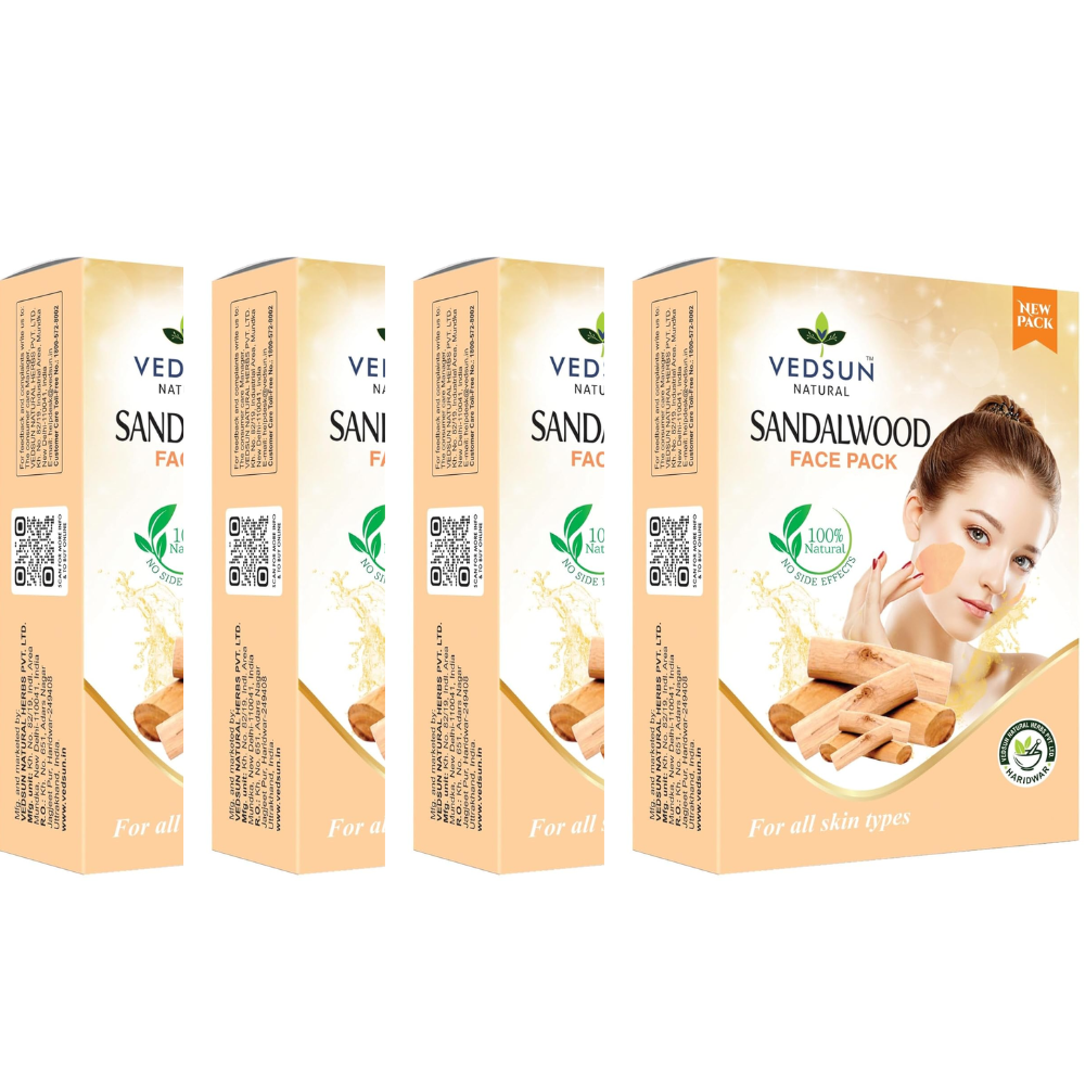 Vedsun Naturals Chandan Face Pack Powder | Grocsy