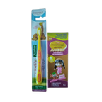 Patanjali Oral Care Combo (Dant KantiJunior Dental Cream 100GM + Junior Tooth Brush) | Grocsy