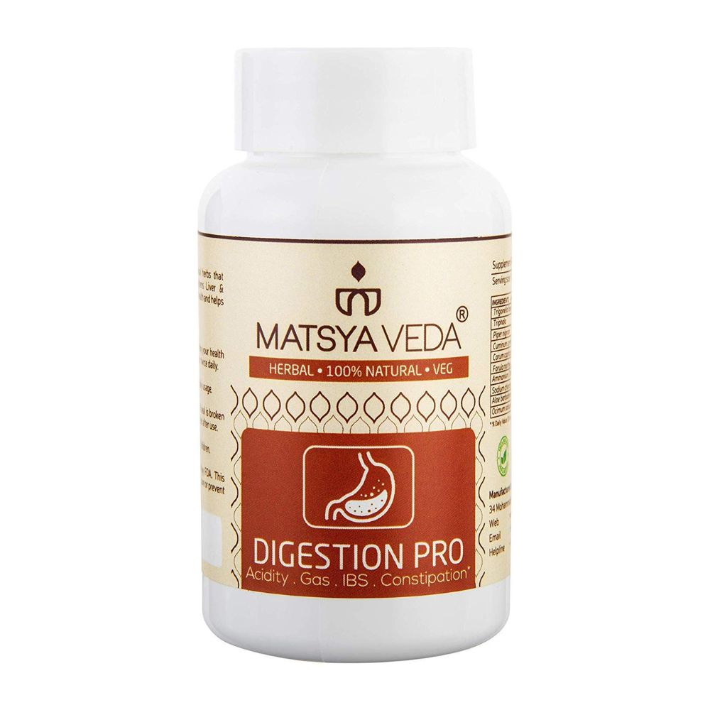 Matsya Veda Digestion Pro Capsules | Grocsy