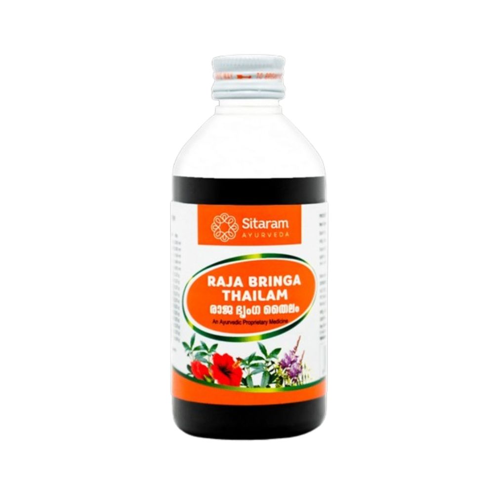 Sitaram Ayurveda Raja Bringa Thailam | Grocsy