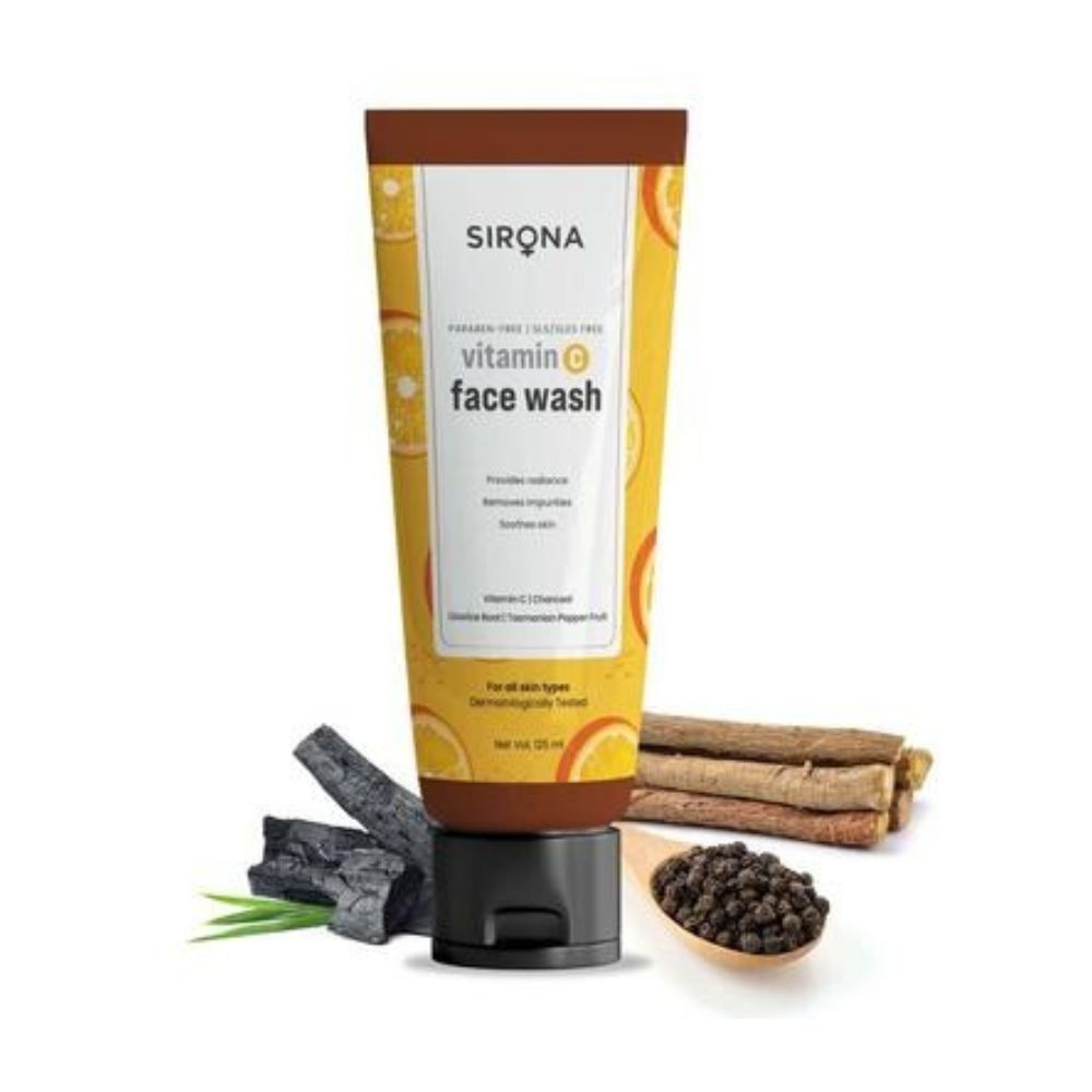 Sirona Exfoliating Face Wash | Grocsy