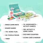 ClassMonitor English Grammar Learning Kit with Free Mobile App Skill Booster Learning Kit for kids of Age 5 - 8 Years | Grocsy