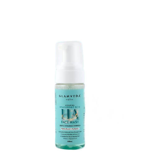 Glamveda Hyaluronic Acid Hydra Boost Foaming Face Wash | Grocsy