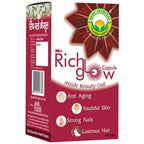 Basic Ayurveda Rich Glow Capsules | Grocsy