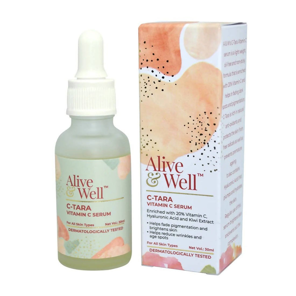 Alive & Well C-Tara Vitamin C Serum | Grocsy