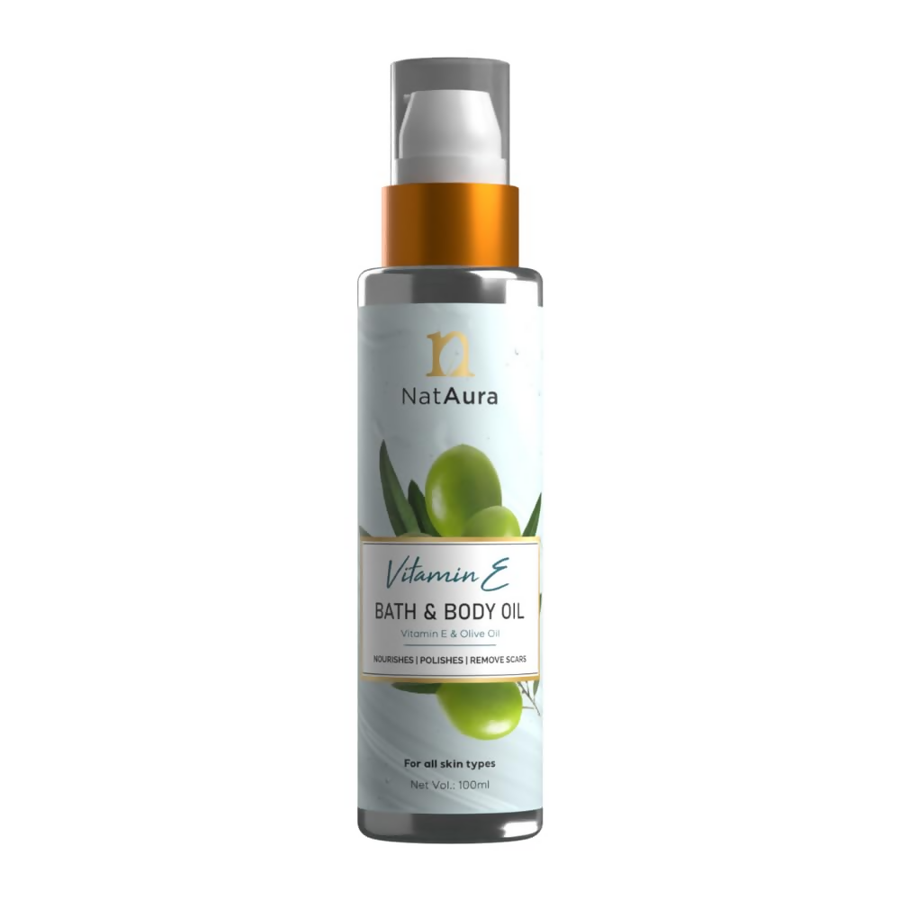 NatAura Vitamin E Bath & Body Oil | Grocsy