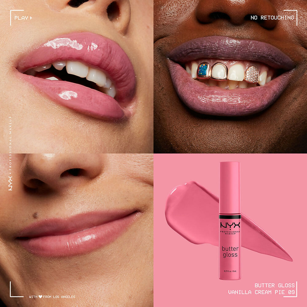 NYX Professional Makeup Butter Gloss - Vanilla Cream Pie | Grocsy