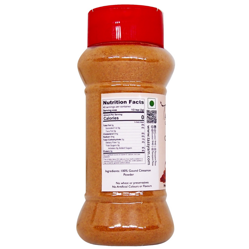Tassyam Organics Cinnamon Powder | Grocsy