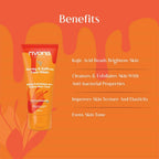 Rivona Naturals Honey & Saffron Face Wash | Grocsy