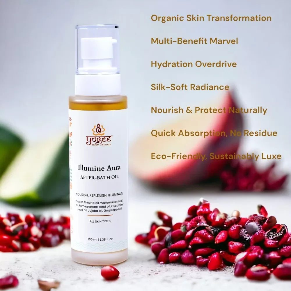 Yogez Illumine Aura After-bath Oil | Grocsy