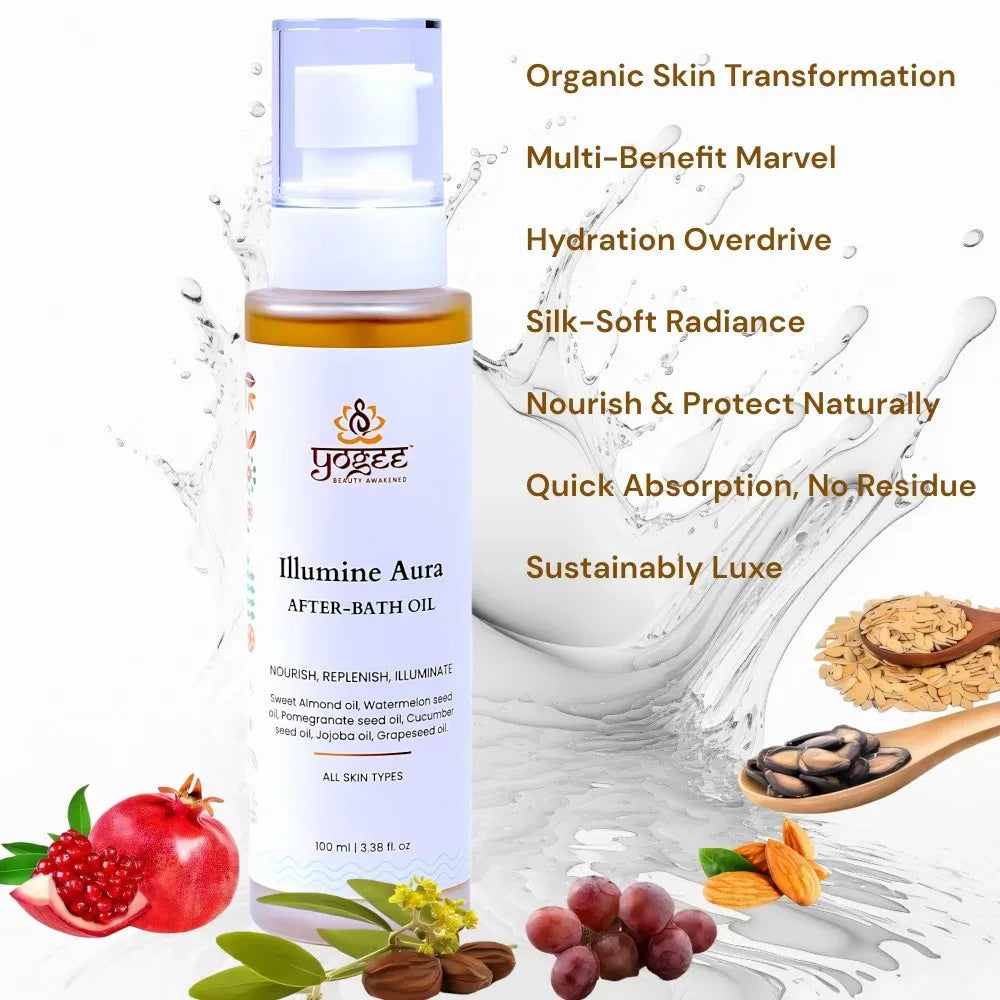 Yogez Illumine Aura After-bath Oil | Grocsy