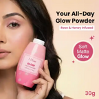 NY Bae Glow Face Powder with Rose & Honey | Grocsy