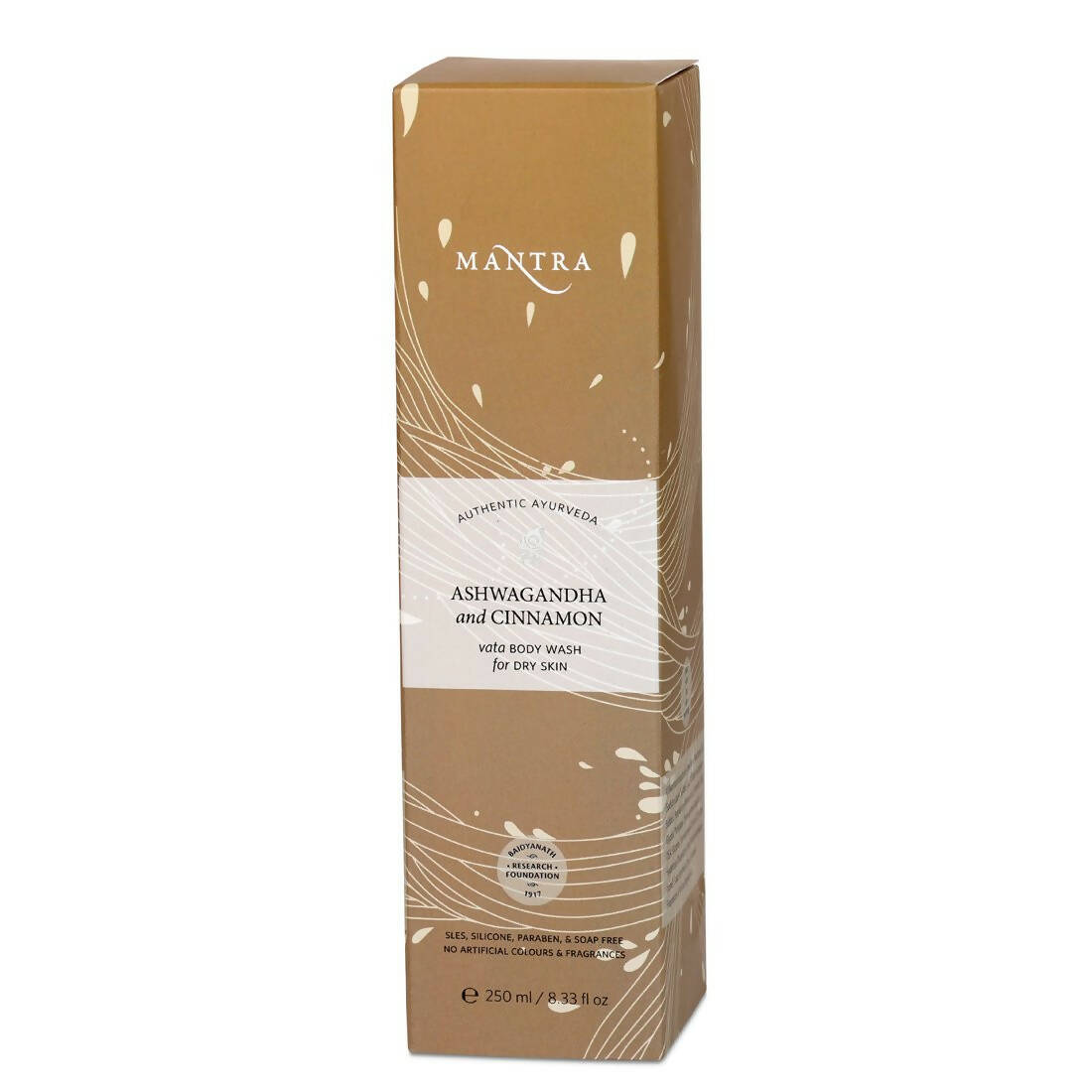 Mantra Herbal Ashwagandha and Cinnamon Vata Body Wash For Dry Skin | Grocsy