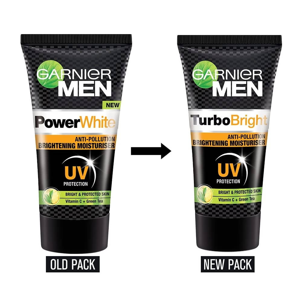 Garnier Men Turbo Bright Anti-Pollution Brightening Moisturizer | Grocsy