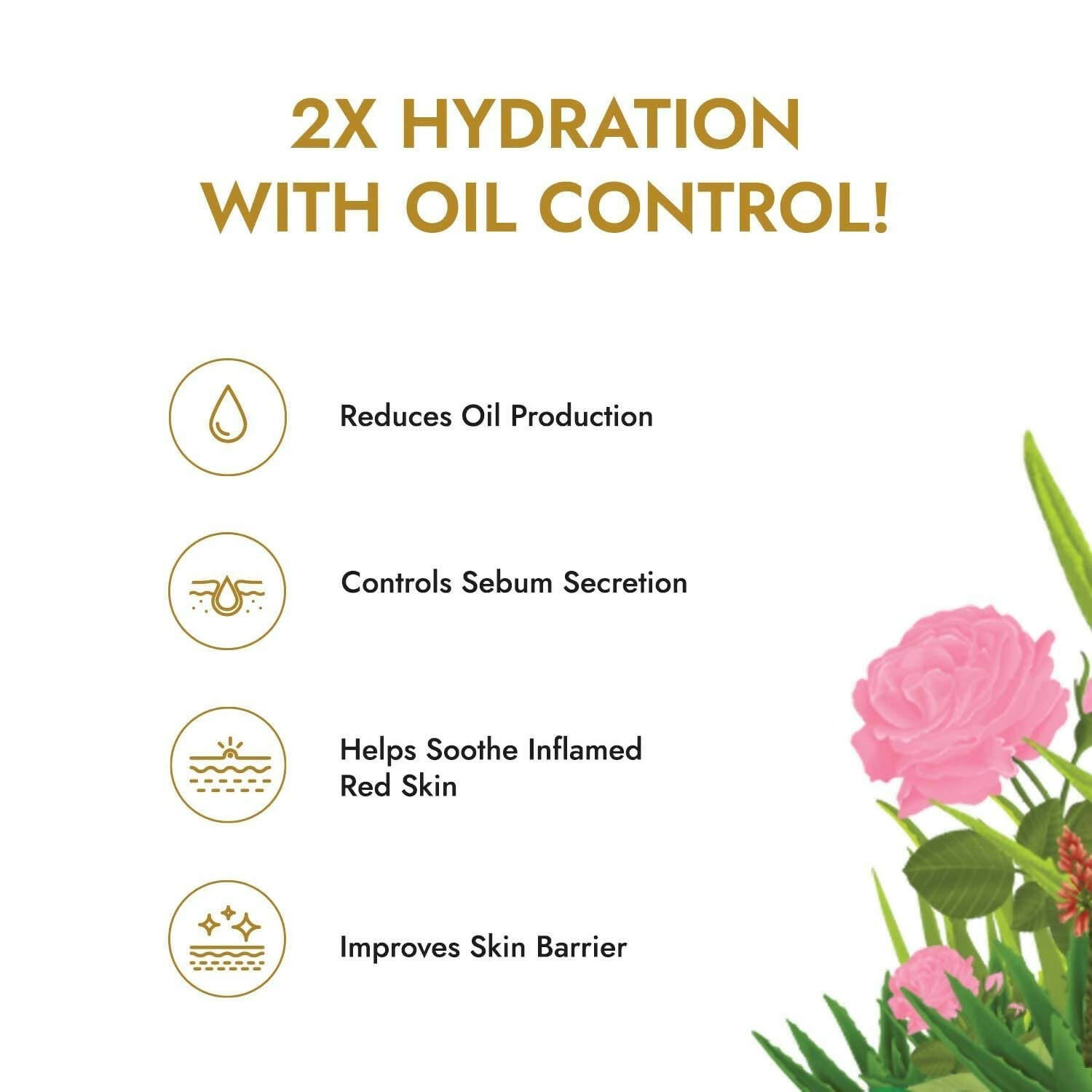 Kapiva Ayurveda Skin Rituals Aloe Rose Gel | Grocsy
