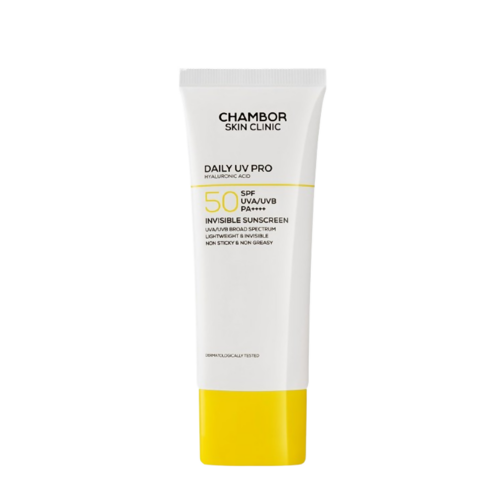 Chambor Skin Clinic Daily UV Pro Invisible Sunscreen SPF 50 PA++++ | Grocsy